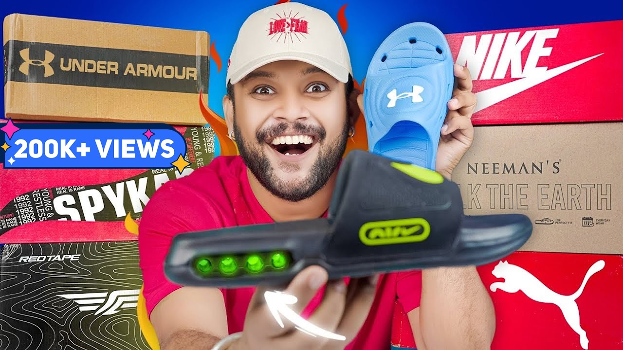 BEST Summer SLIDERS, Flip Flop, Slippers from 500 FOR MEN 🔥 Nike, Puma, Red Tape | ONE CHANCE