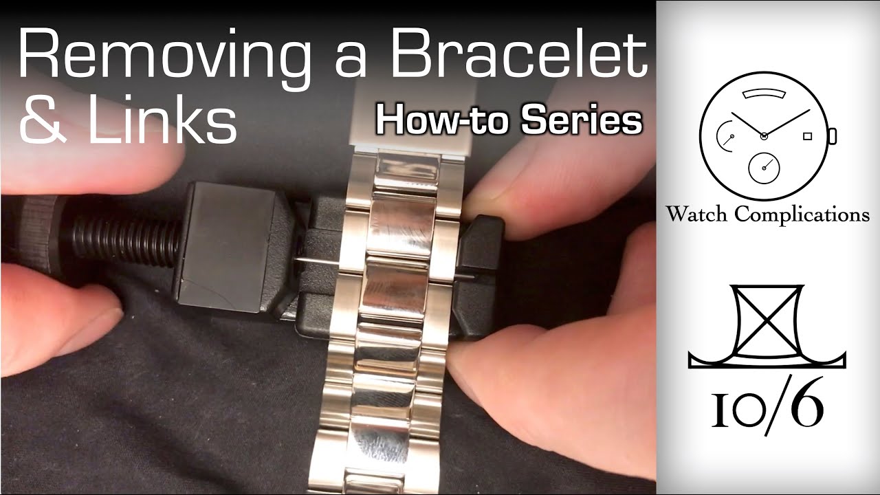 Resizing a watch bracelet (Christopher Ward Trident Pro 600)