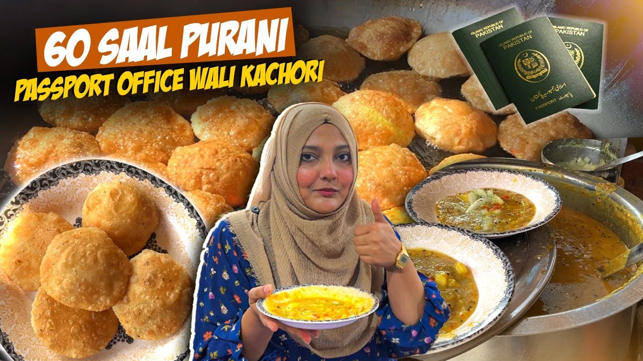 Passport office ki 60 saal porani kachori shop | Saddar , Karachi