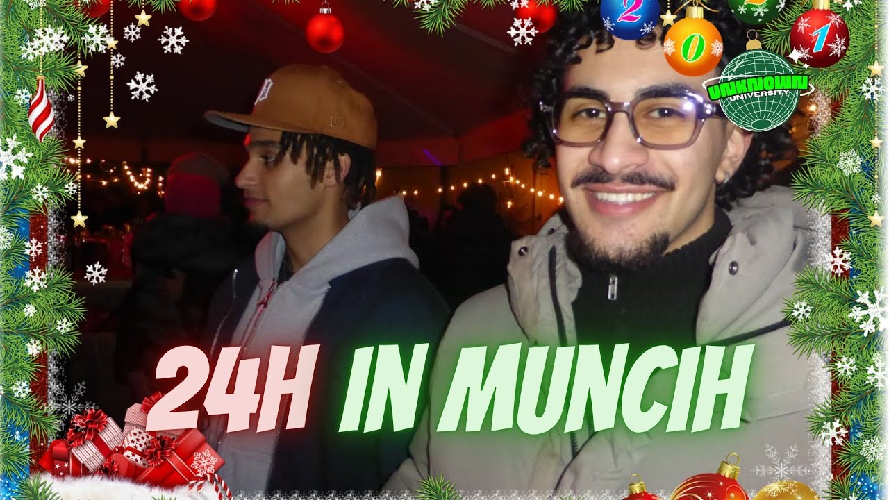 24h in Munich | Christmas Special 🎄