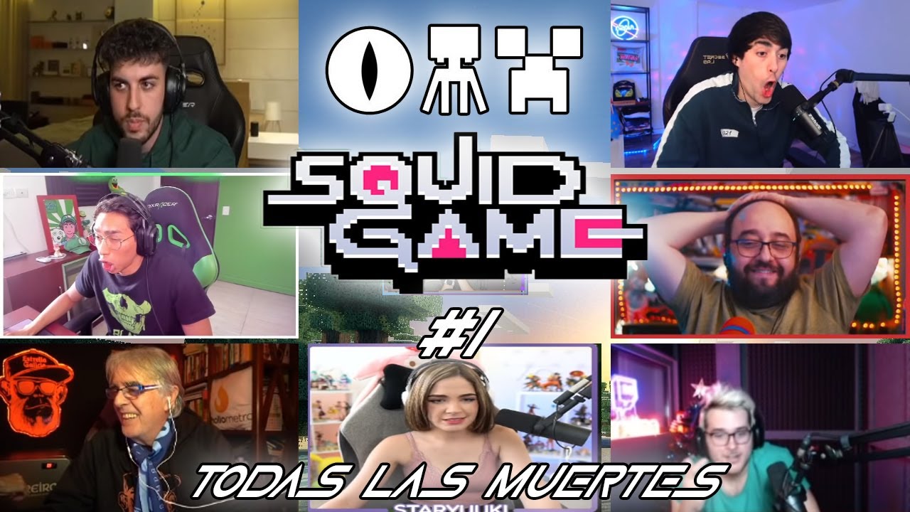 😂 MEJORES MOMENTOS DE SQUID GAME MINECRAFT #1 😂/ 😆 TODAS LAS MUERTES DEL DIA #1 😆