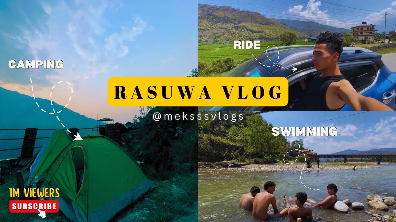 Best Camping Spot in Rasuwa 😱🇳🇵| Bhange Jharana | Vlog - 36 | Meksssvlogs