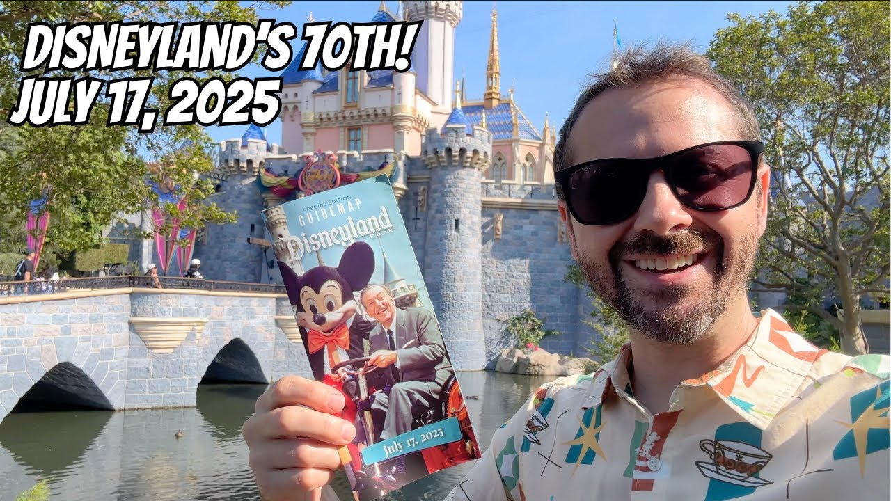 Disneyland's 70th! July 17, 2025 - My Day in the Park & Walt Disney Animatronic Thoughts