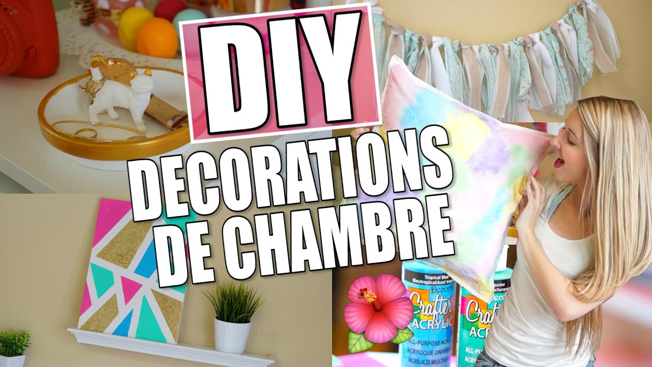 DIY DÉCORATIONS DE PRINTEMPS POUR TA CHAMBRE !