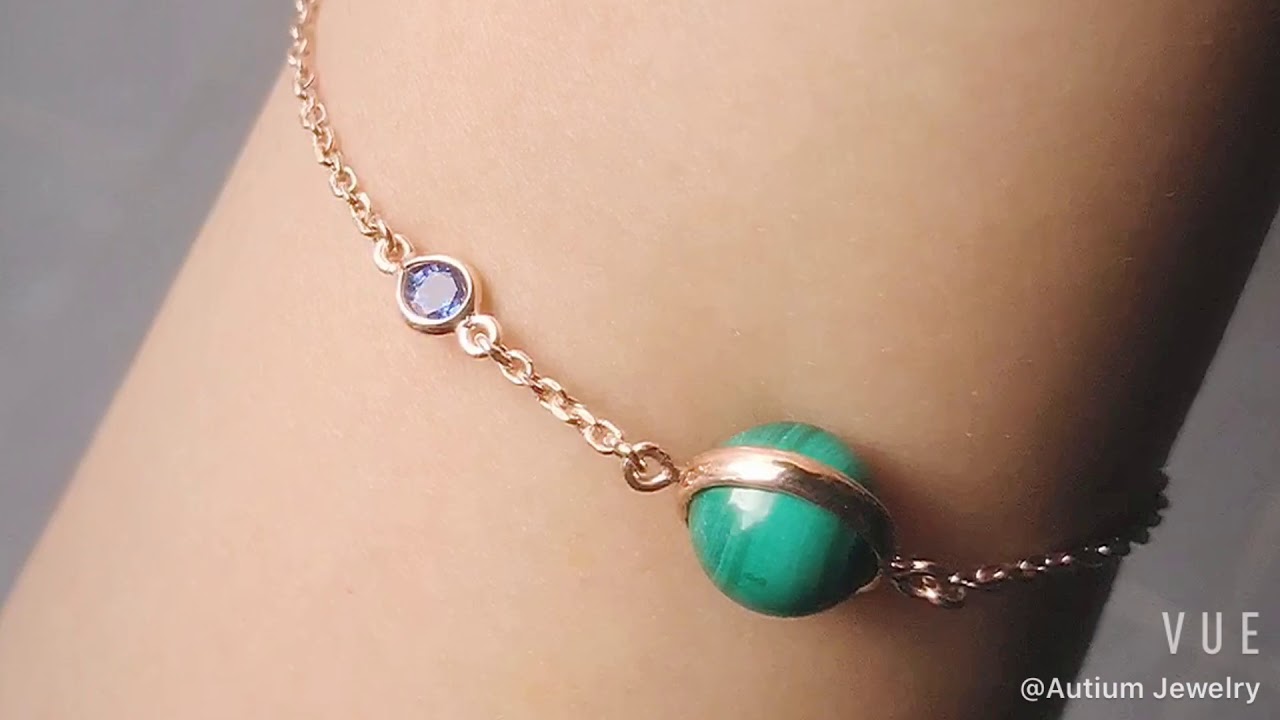 Piago Malachite Bracelet, Piaget Inspired, Customised Bracelet, 2018-110