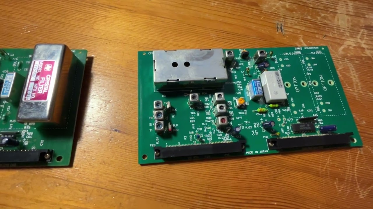 Swapping filters on the JRC NRD-535 and 525