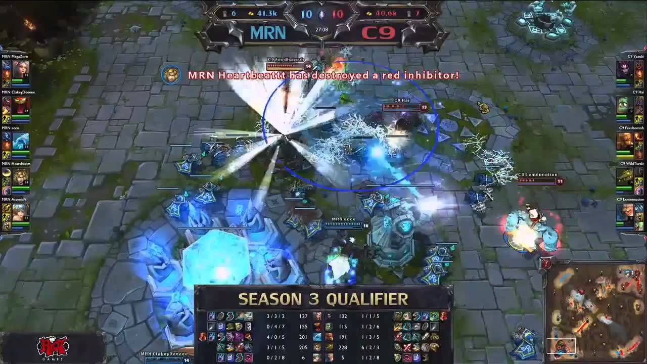 MRN vs Cloud 9 Base Race! Day 1 LCS NA Qualifier