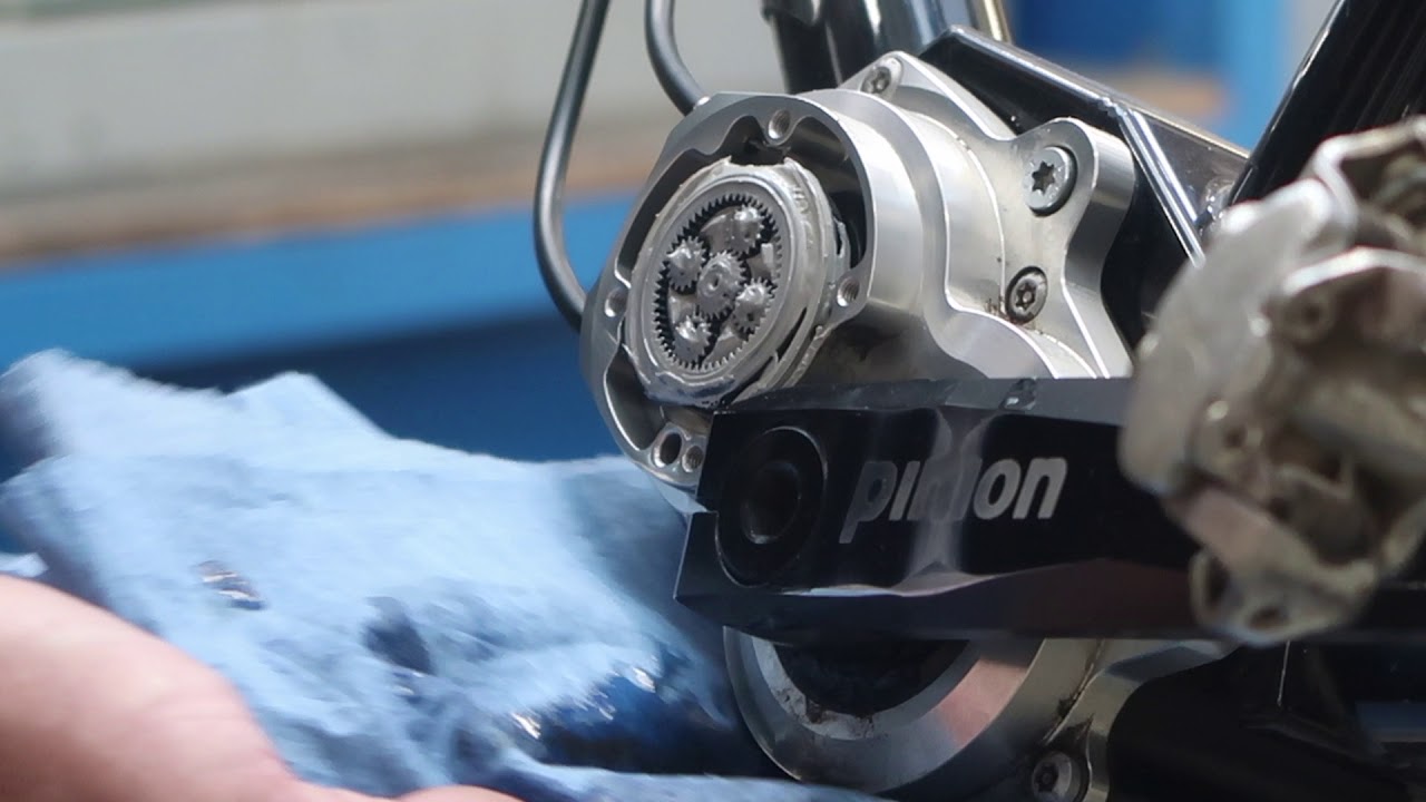 Oil Change on Pinion P1.18 Gearbox - Co-Motion Siskiyou 650b