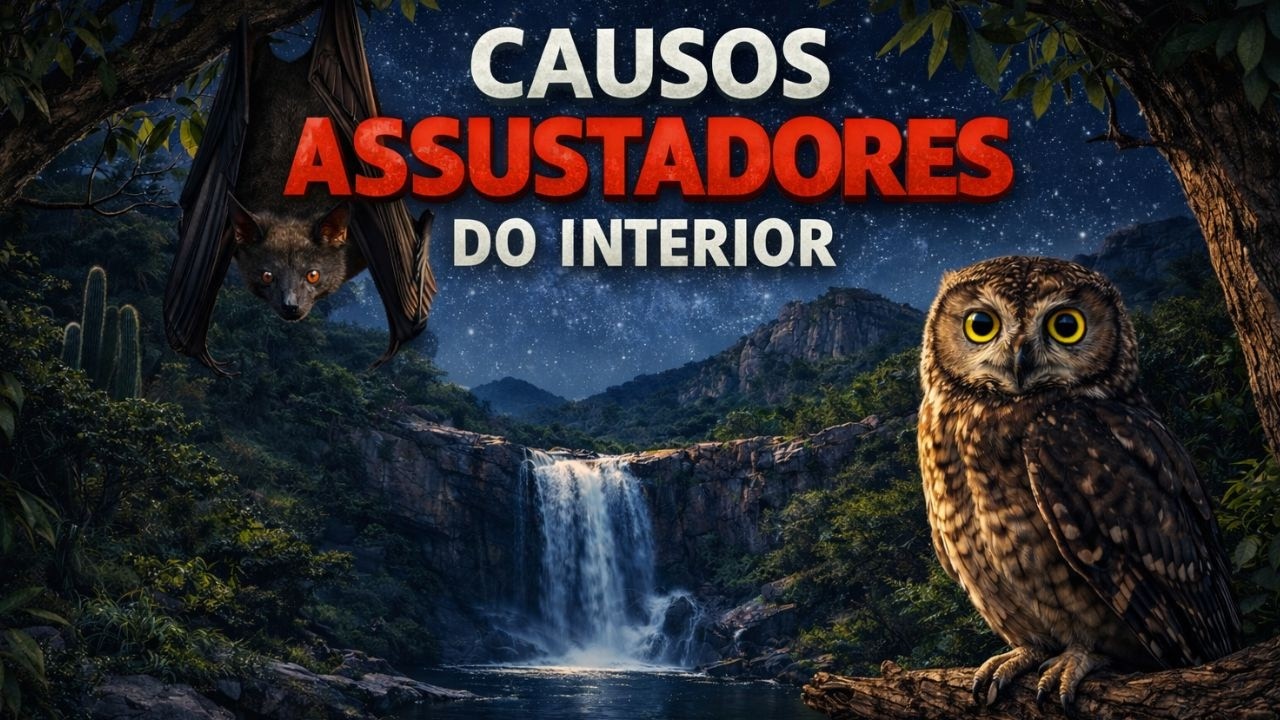 CAUSOS  ASSUSTADORES  DO INTERIOR QUE O POVO CONTA | HISTÓRIAS DE TERROR
