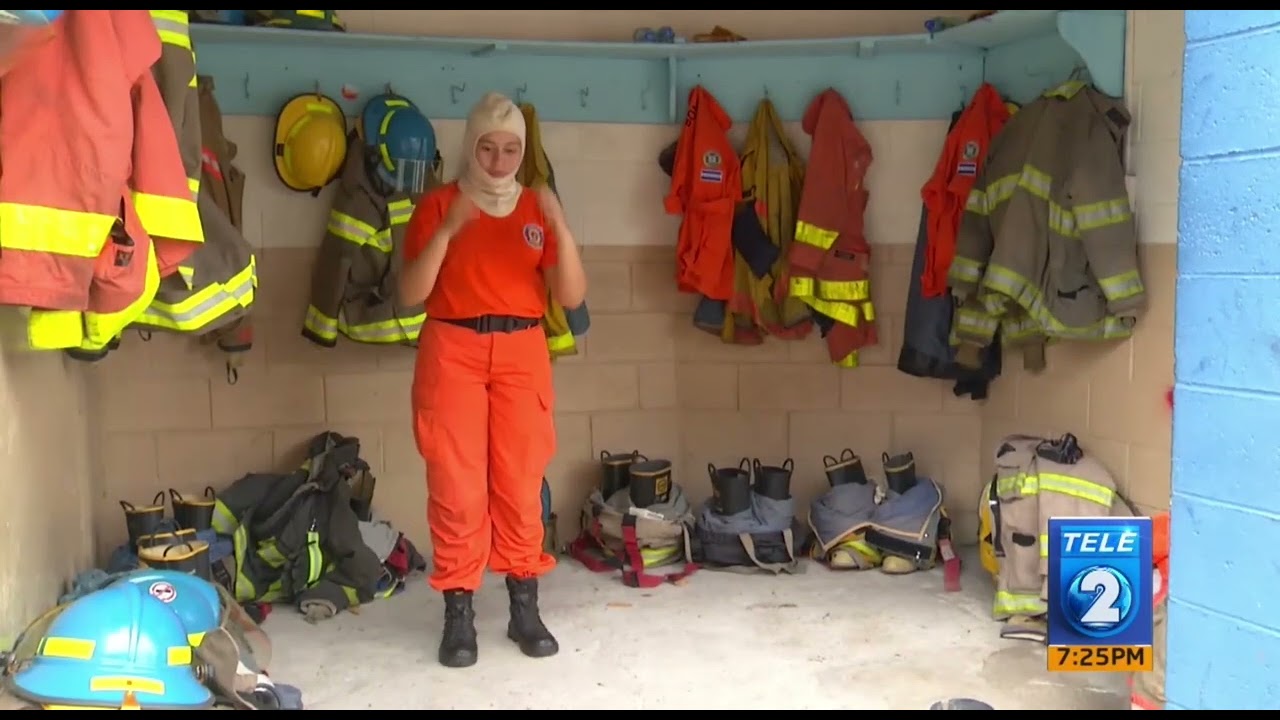 Como entrena un bombero