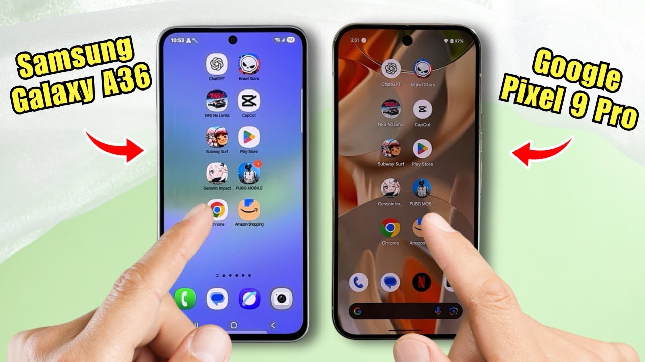 Google Pixel 9 Pro vs Galaxy A36 Speed Test – Which One Is Actually Faster?