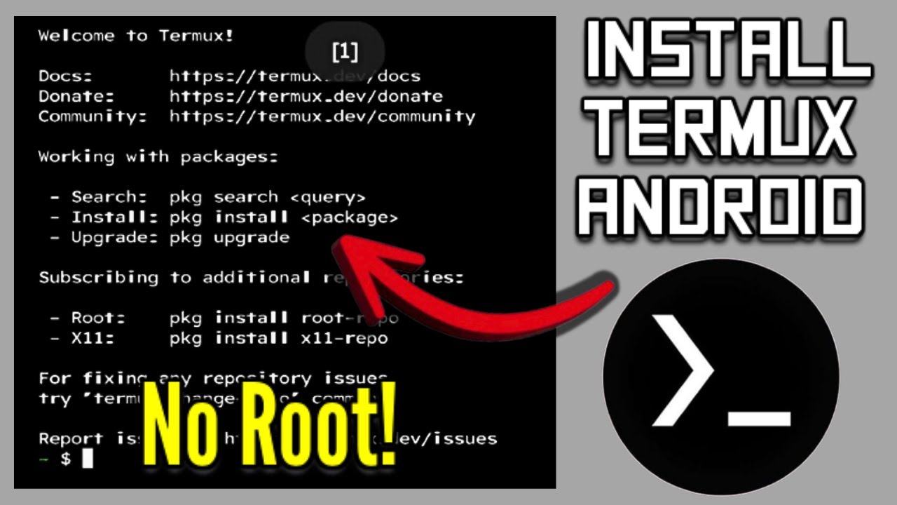 Как установить последнюю версию приложения Termux на Android без рут-прав