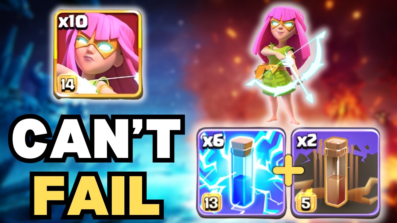 Zap Super Archers go CRAZY in Legends in Clash Of Clans