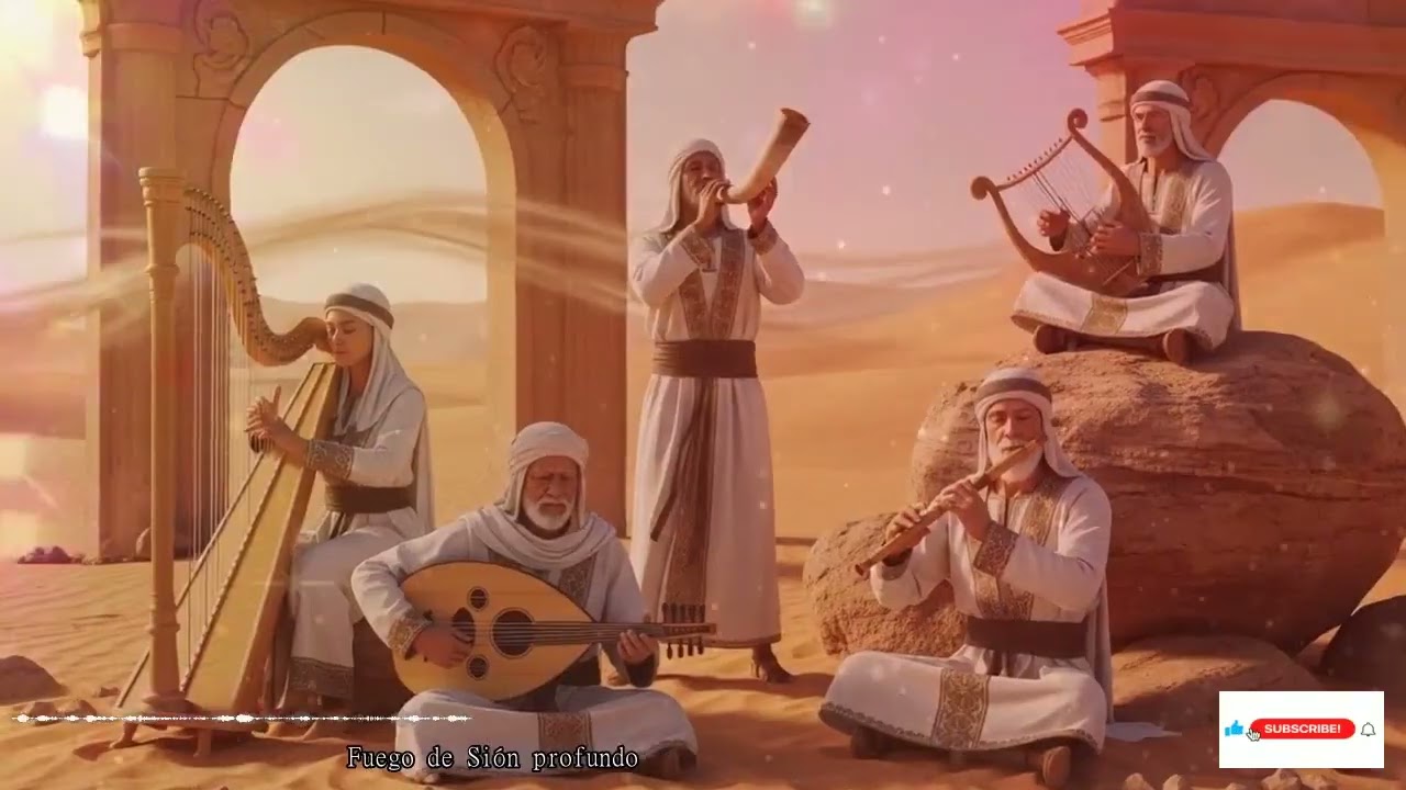 En El Espíritu De David Fluyen Shofar Cánticos E Instrumentos En La Presencia De Adonai
