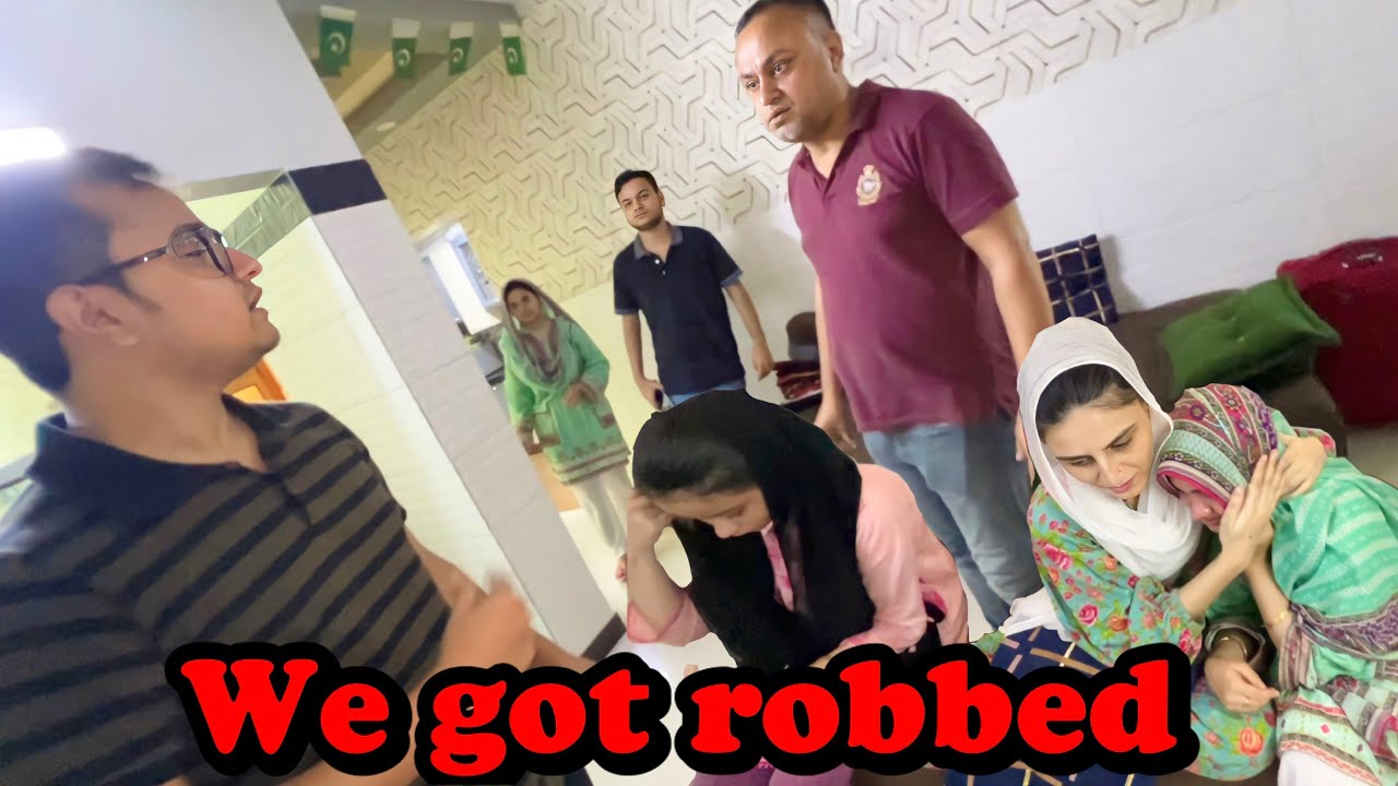 We got robbed😢 Saudi Arabia jany sy kuch ghanty pehele💔