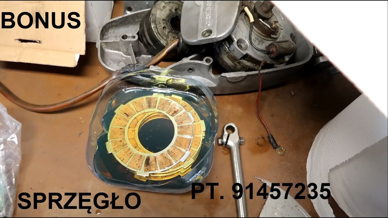 #99 - Remont silnika WSK 175 / SHL M17 Gazela | Sprzęgło po raz 3...