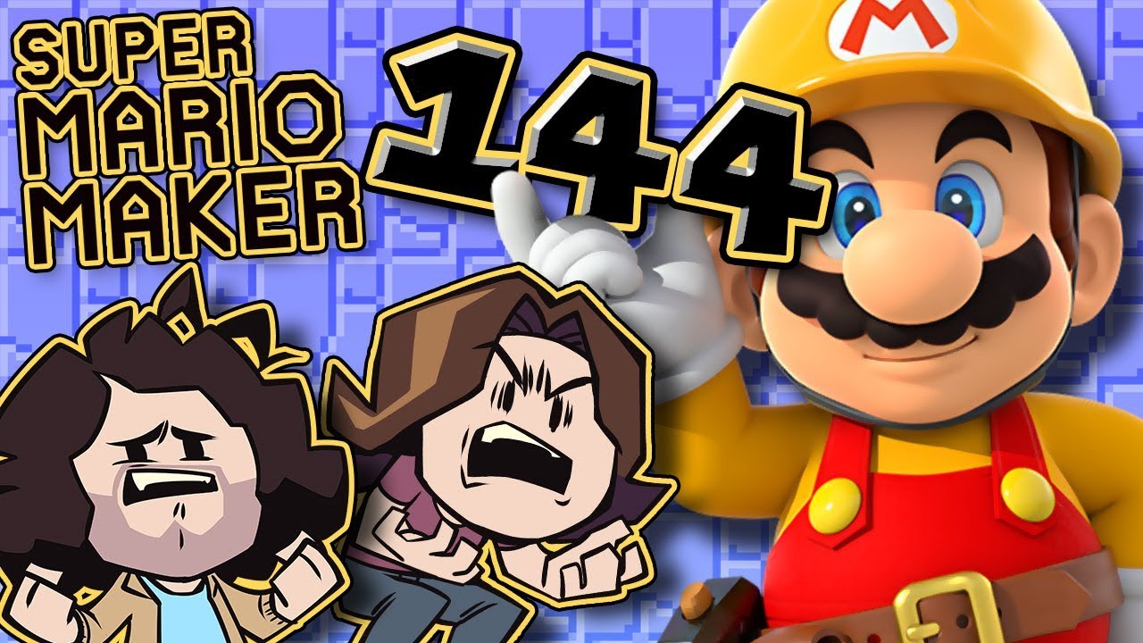 Super Mario Maker: 100% Of My Body - PART 144 - Game Grumps