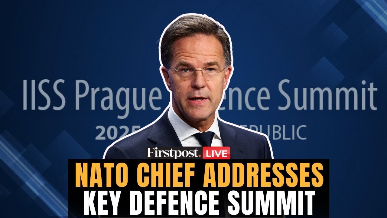 Rutte LIVE: NATO Chief Mark Rutte Addresses IISS Defence Summit in Prague | N18G