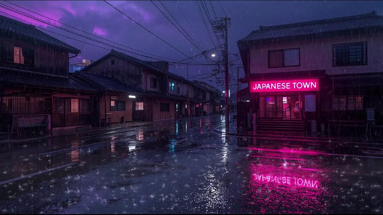 Rainy Night Lofi Mix 🌙 Calm Chillhop Beats to Relax, Study & Sleep #76