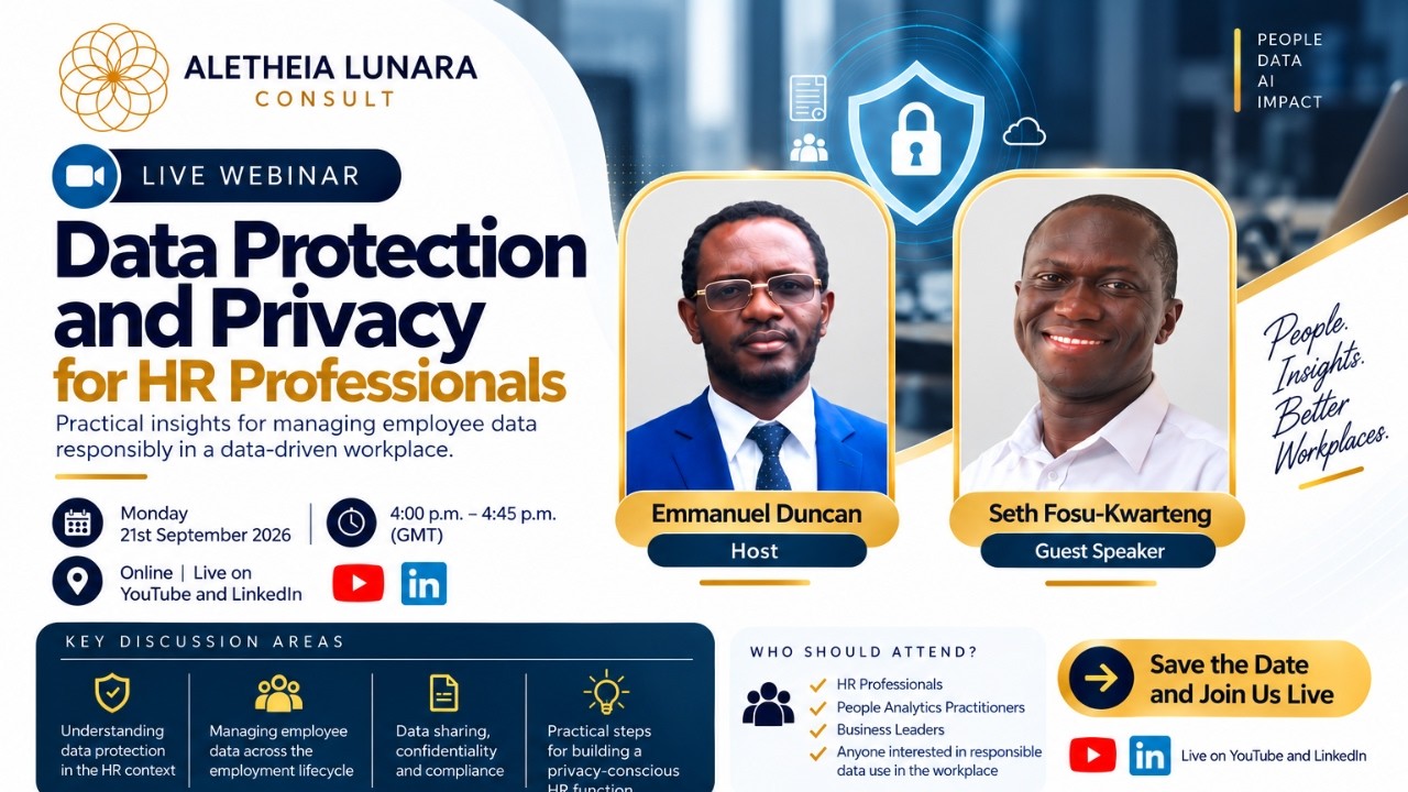 LIVE WEBINAR | DATA PROTECTION & PRIVACY FOR HR PROFESSIONALS