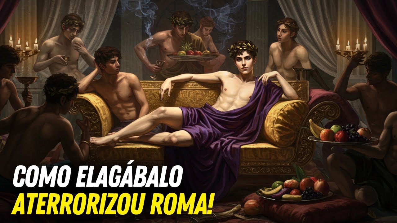 O Jovem-Imperador que ATERRORIZOU Roma com Rituais Sangrentos e Orgias - A história de Elagábalo