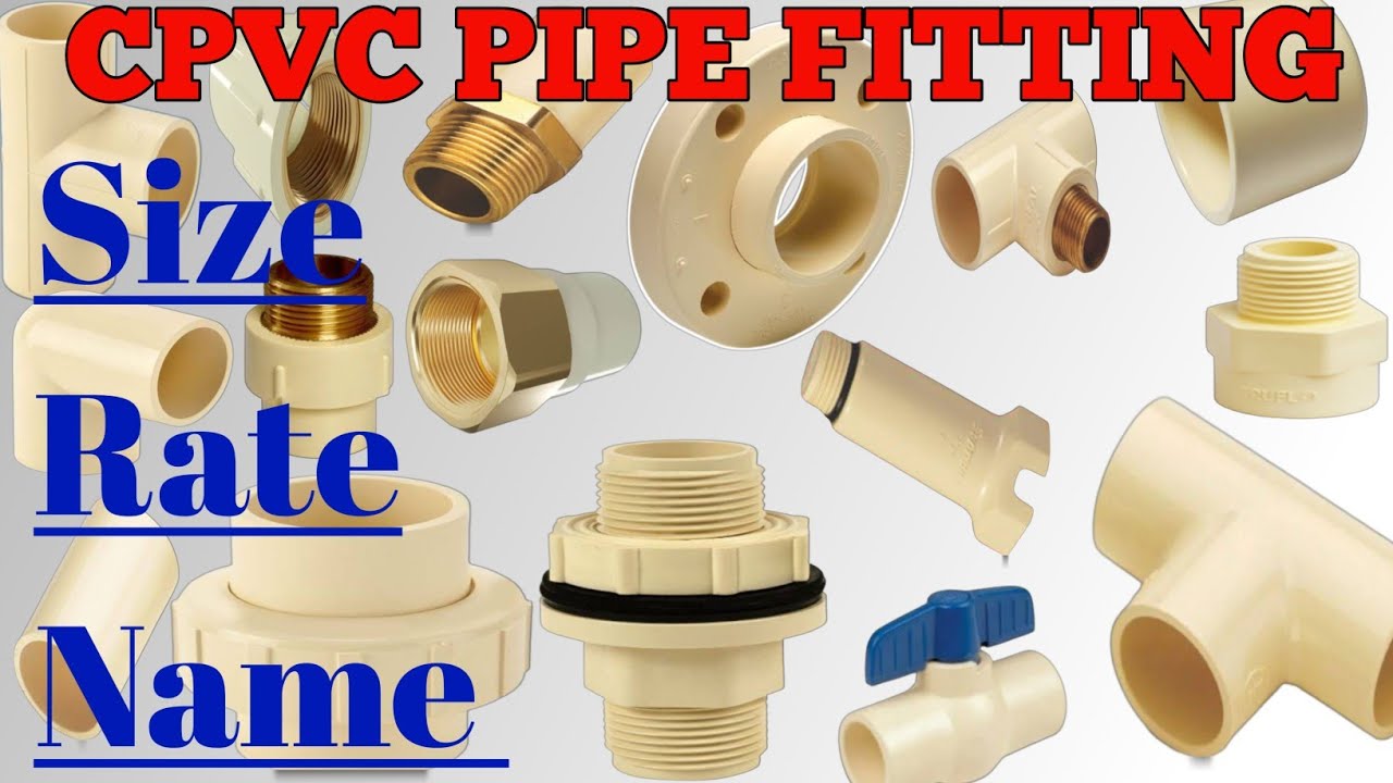 Cpvc Pipe Fitting Names in Hindi ||Cpvc Pipe Fitting Name and pictures ||Cpvc Pipe ||Rate ||
