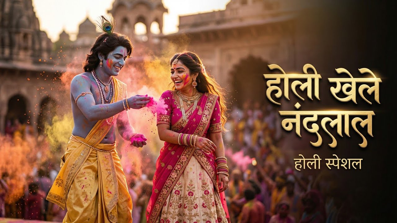 होली खेले नंदलाल | Radha Krishna Holi Songs | New Holi Song | Krishna Song 2026