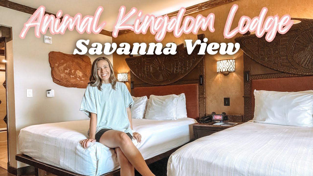 Animal Kingdom Lodge Savanna View Club Level ROOM TOUR 2024