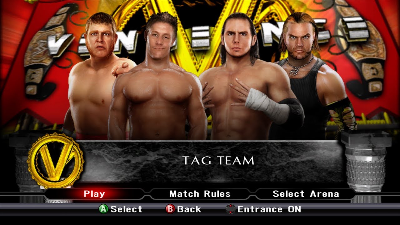 WWE SmackDown vs. RAW 2009 - Lance Cade & Trevor Murdoch vs. The Hardy Boyz