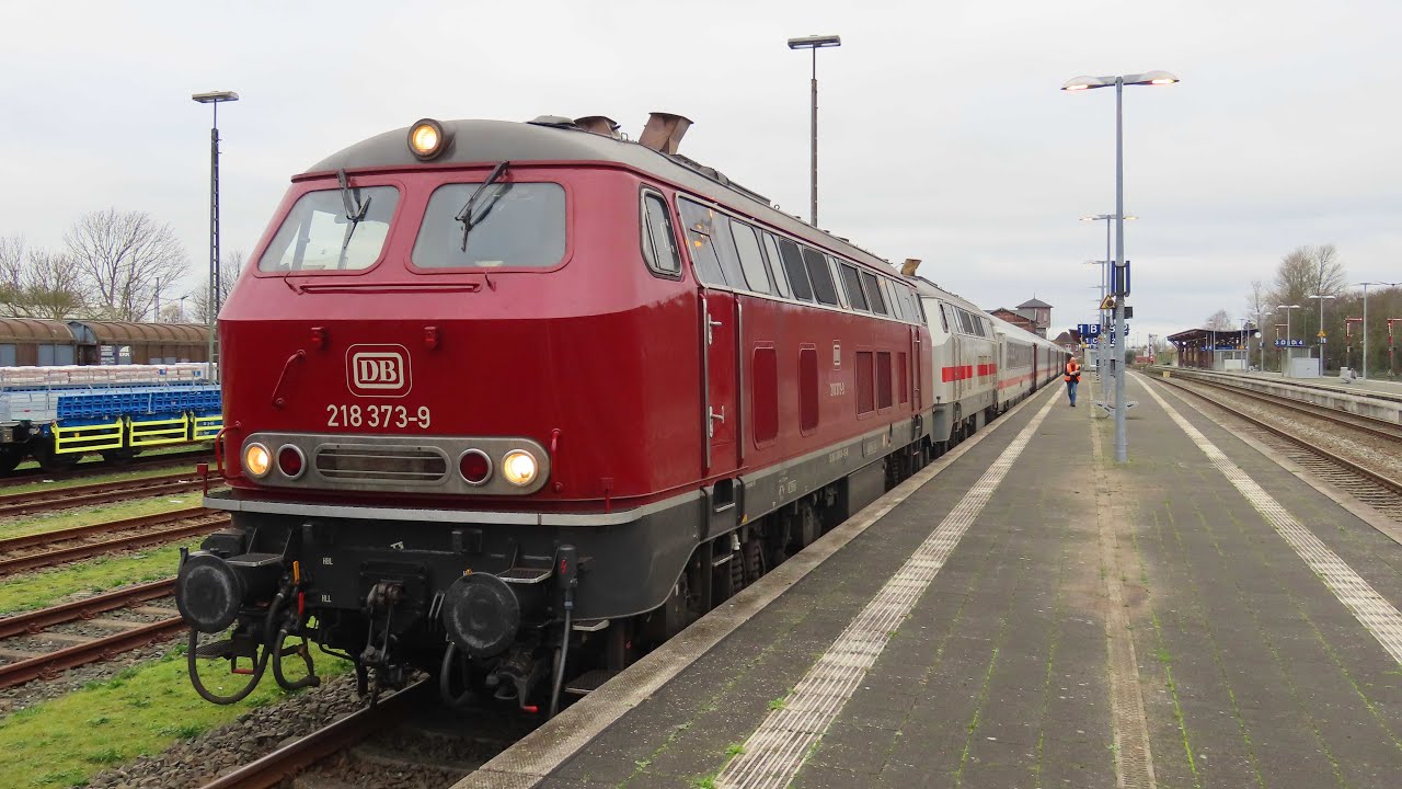 Loco-Hauled Passenger Trains in the North of Germany | 8th November 2024