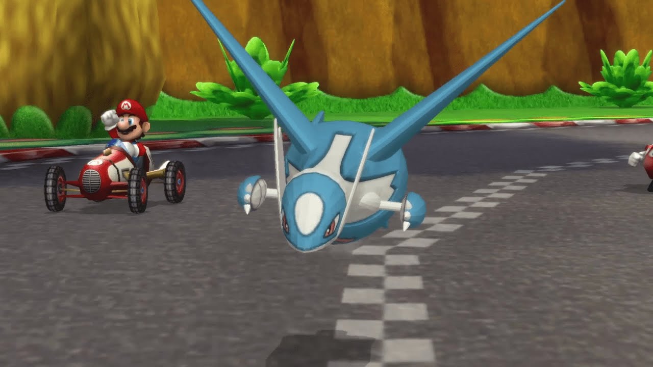 Latios (Pokémon) in Mario Kart Wii