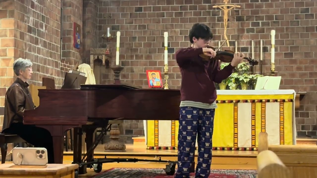 Ely plays Praeludium and Allegro by Kreisler