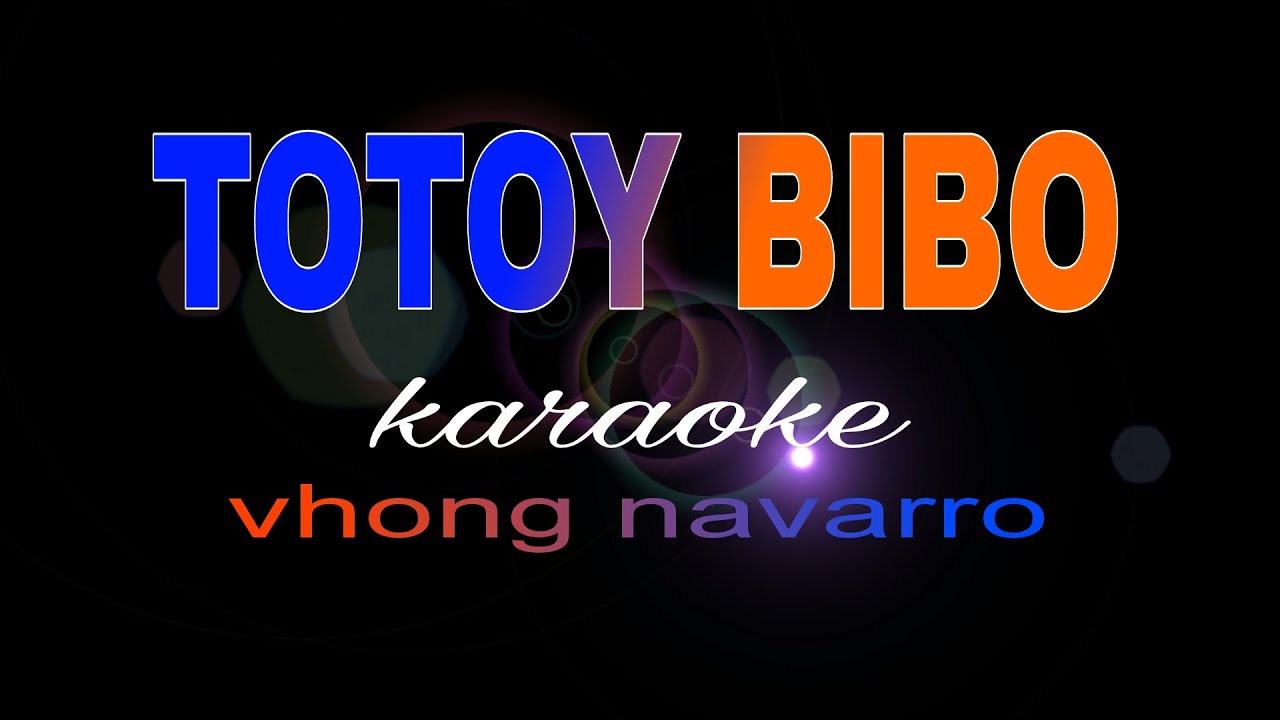 TOTOY BIBO Karaoke vhong navarro