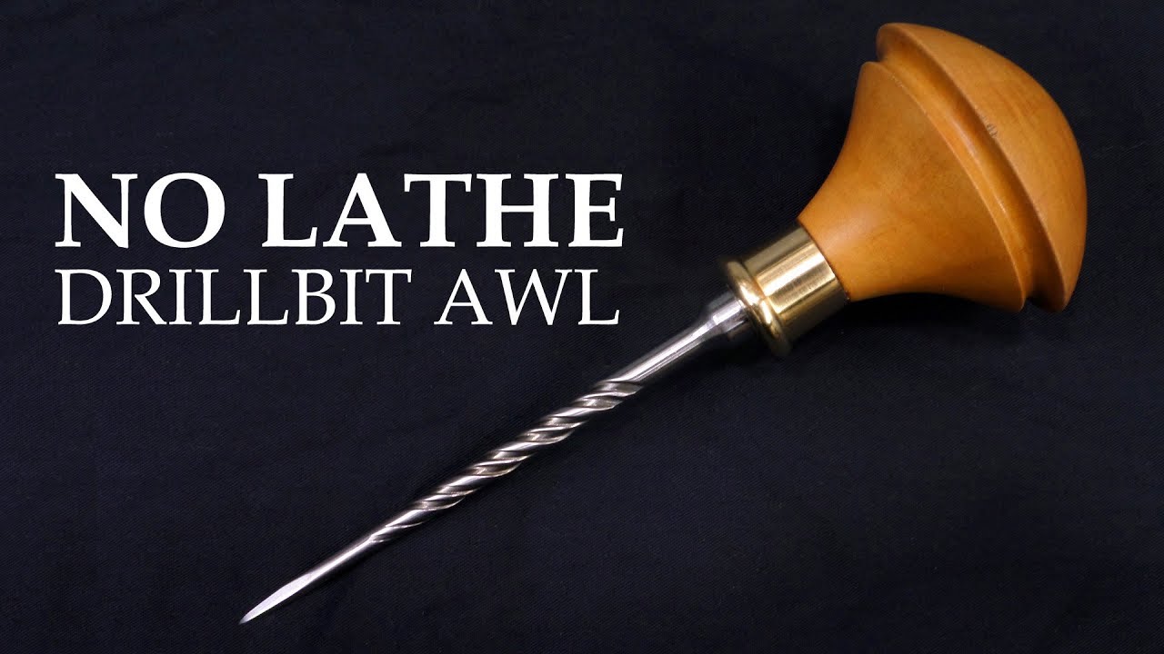 Making a Birdcage Awl from an old drill bit
