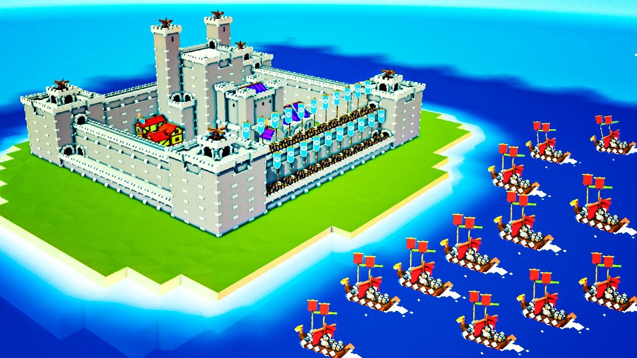 Building A Super Fortress To Withstand Enemy Invasions In Kingdoms And Castles AI Update