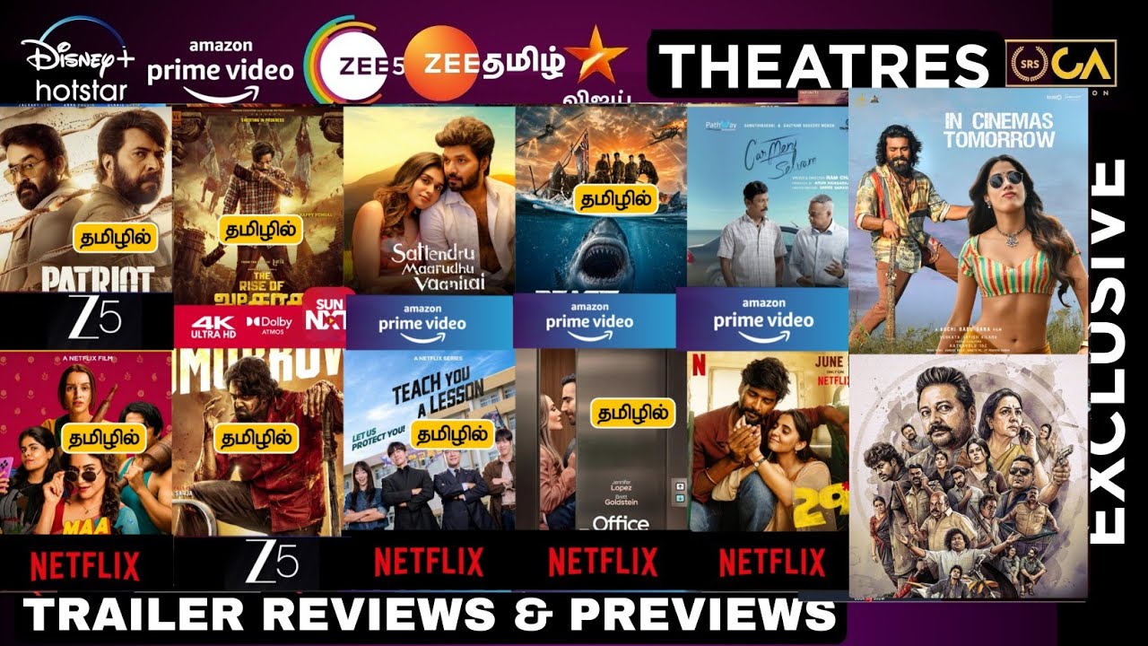 This Week All OTT Releases & Theatre Releases & Tv Premieres List | BACK 2 BACK OTT Trailer Reviews