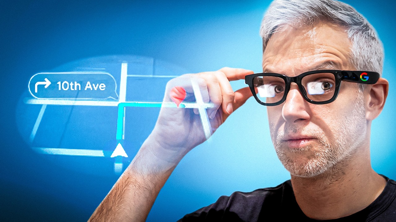 GOOGLE m’a laissé tester leurs LUNETTES SECRÈTES… et voilà ce que j’ai vécu