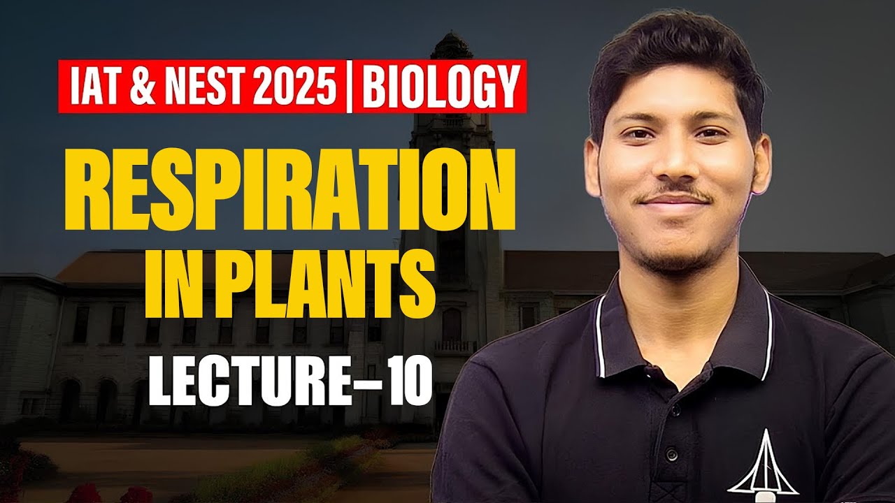 IAT & NEST 2025 | Live Biology Lecture 10 | IISc, IISER, NISER Prep 🔥 SciAstra Rescue Series