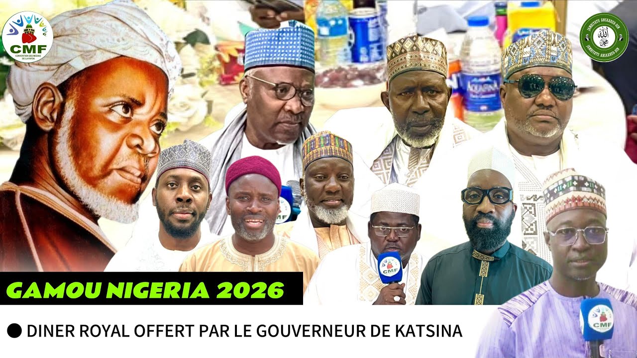 📌  GAMOU NIGERIA 2026  | Dîner Royal offert par le Gouverneur de Katsina #BUMTV