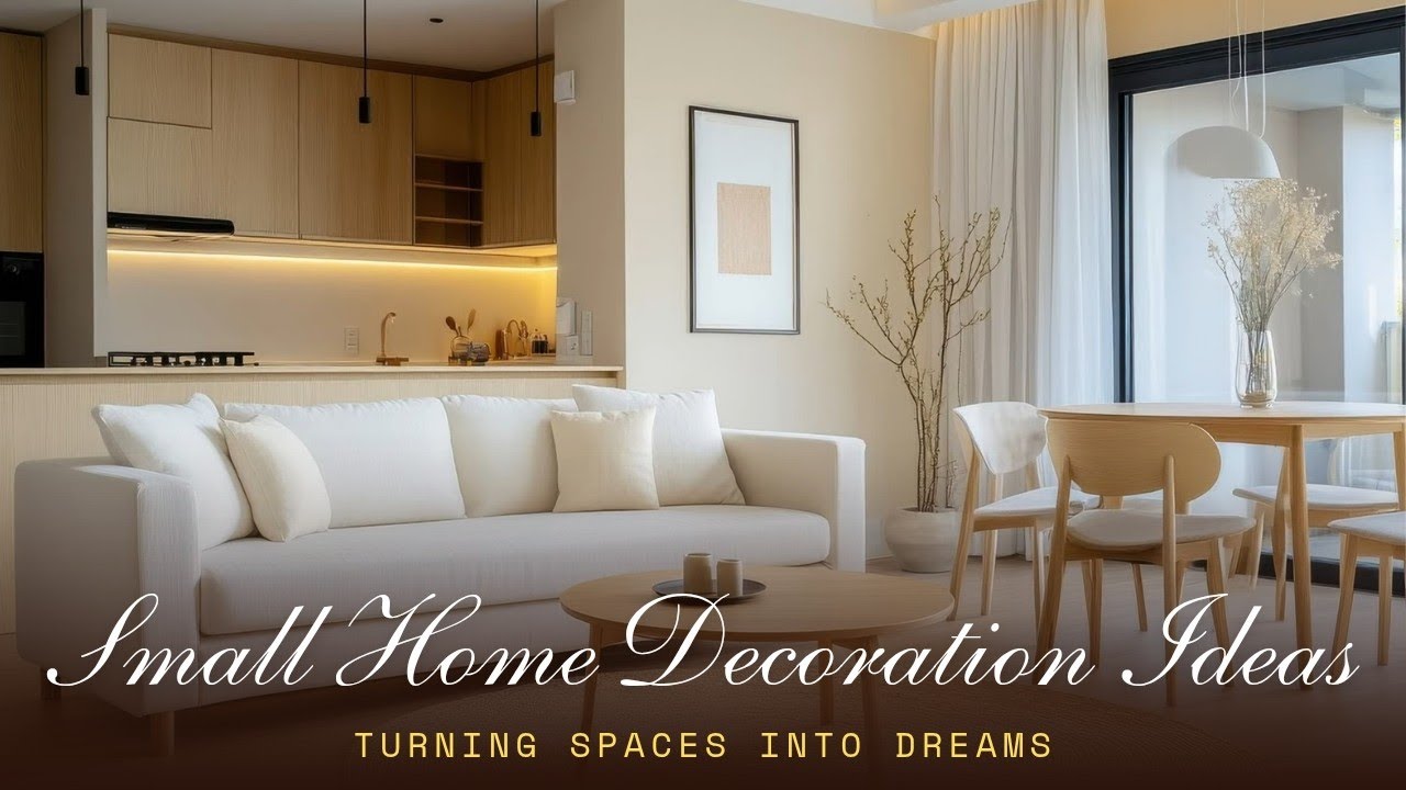 Creative Small Home Decoration Ideas 2025 | Transform Your Small Home with These Modern Decor Ideas