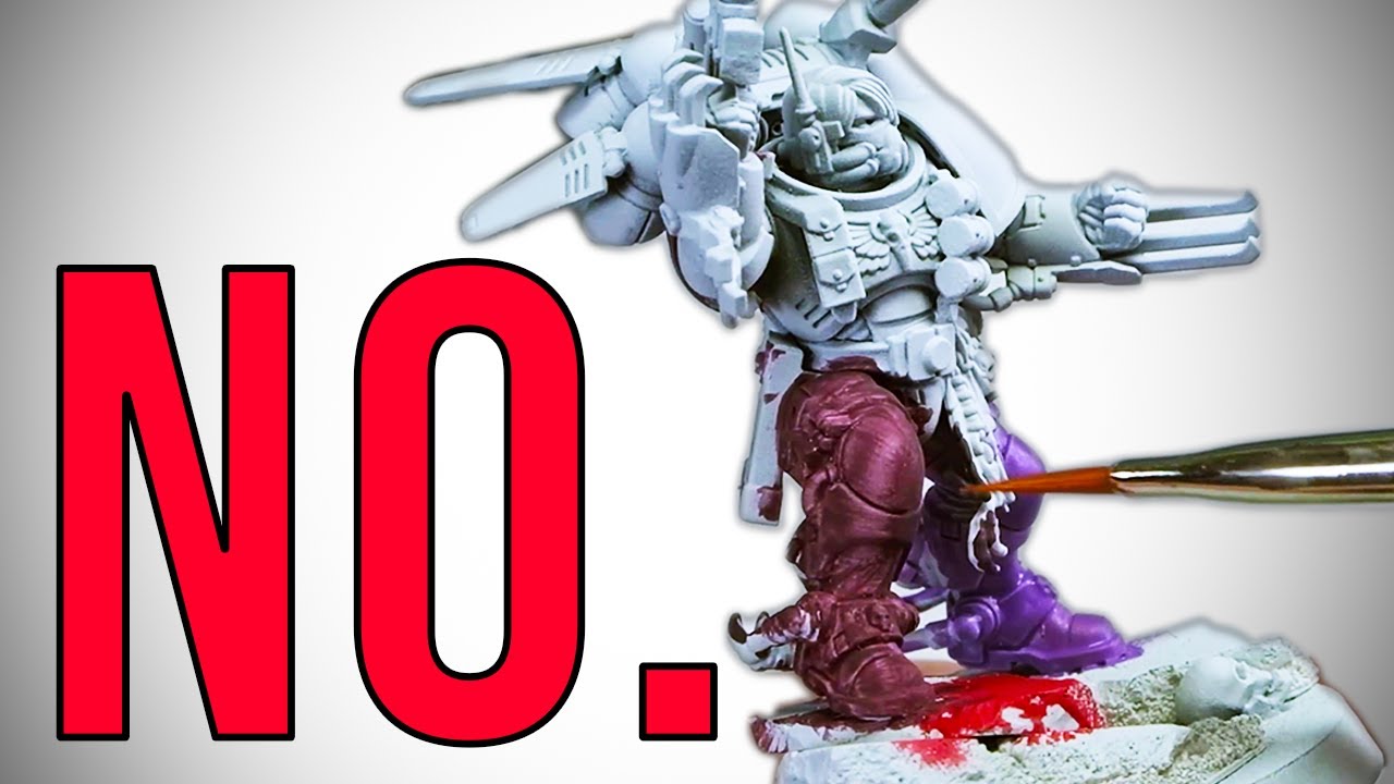 THIS is what happens with Cheap Paints on Warhammer