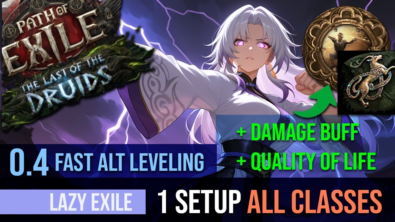 [PoE 2] Hollow Palm Alt Level Setup for all classes | BUFF in 0.4 The Last of the Druid