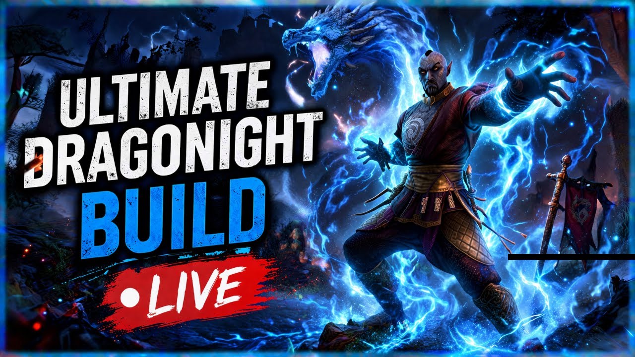 🔴LIVE | ESO - Dragonknight Solo PvP Is Flame Lash Better?