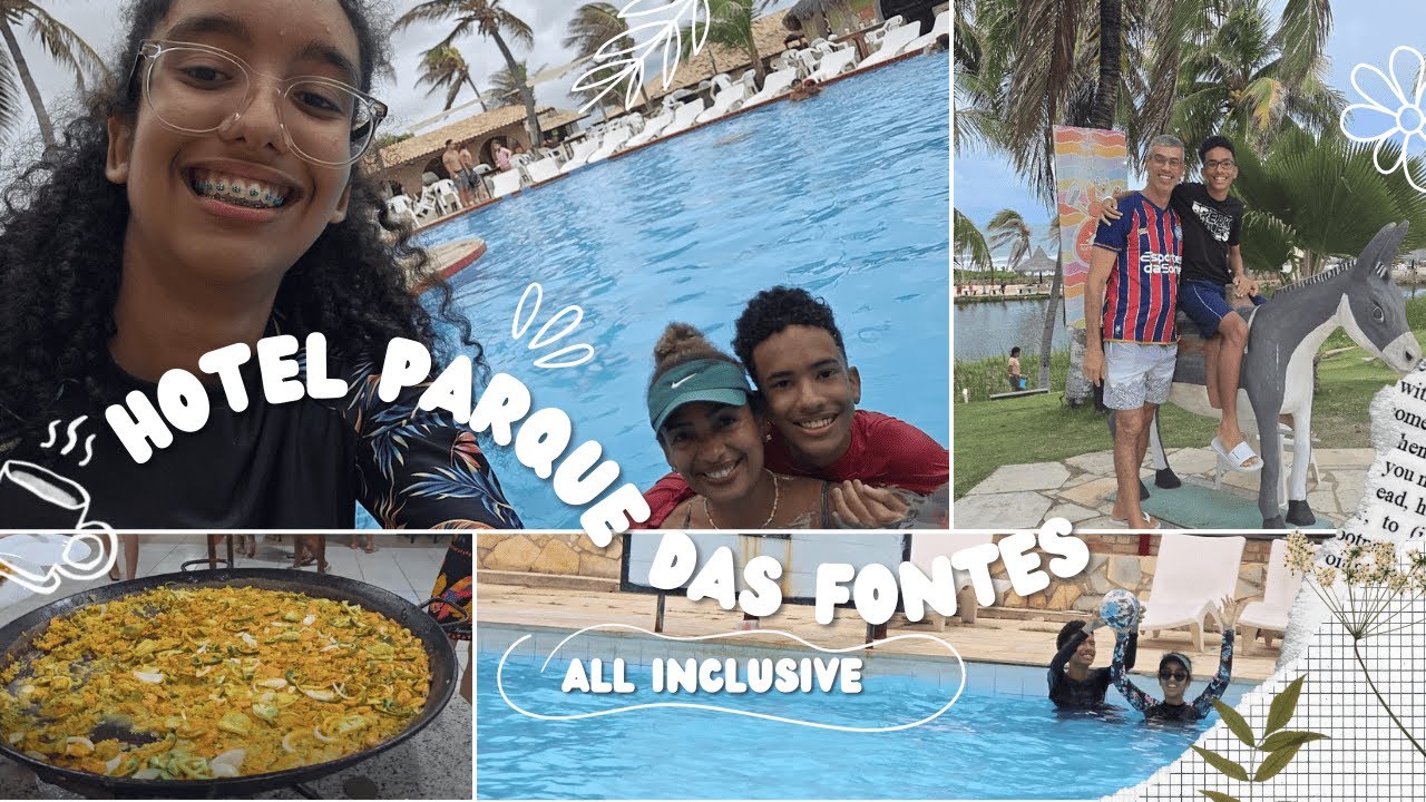 Hotel Parque das Fontes 🏞 (Vlog COMPLETO) - Beberibe