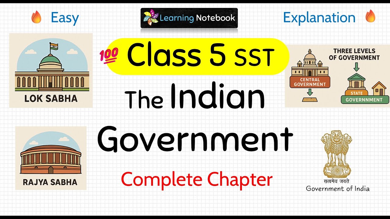 Class 5 SST The Indian Government