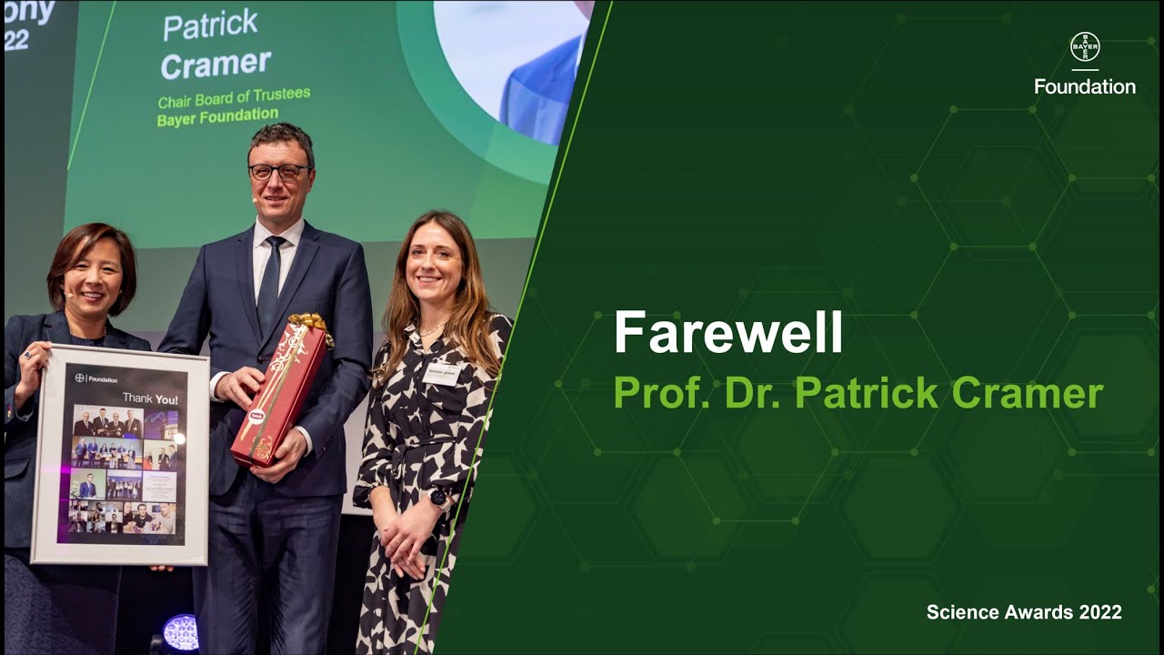 Farewell of Prof. Dr. Patrick Cramer I Bayer Foundation