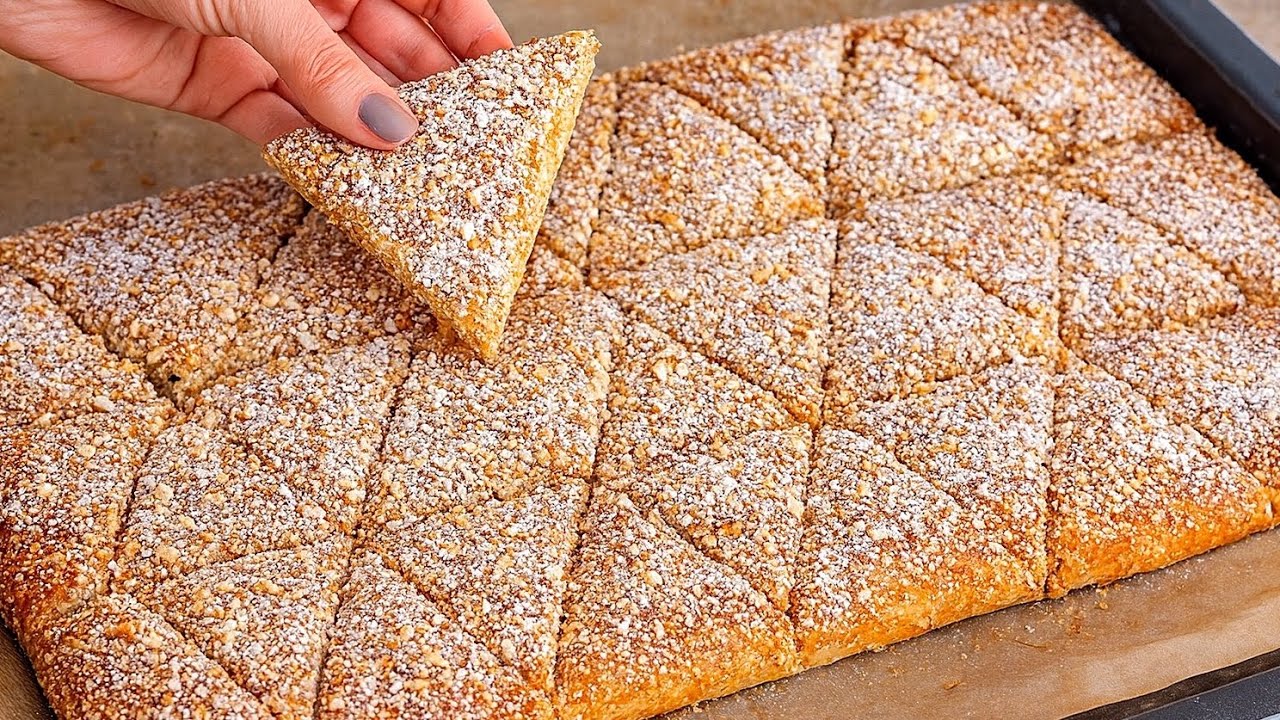 Они исчезнут за 1 минуту! Простой рецепт всего за 5 минут! Вкусное печенье