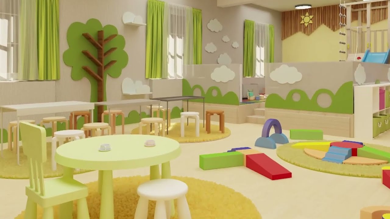 Stunning Kindergarten Design interior | inspiration