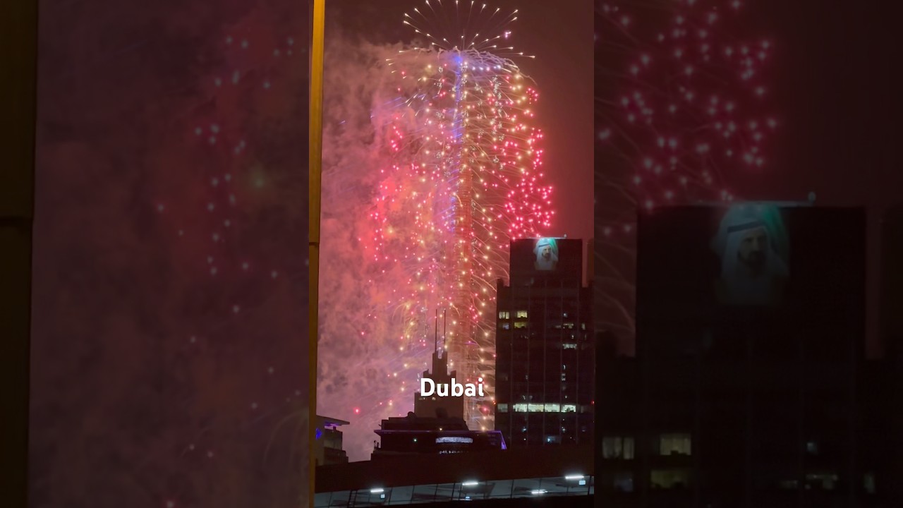 Happy New Year | Burj Khalifa’s fireworks 