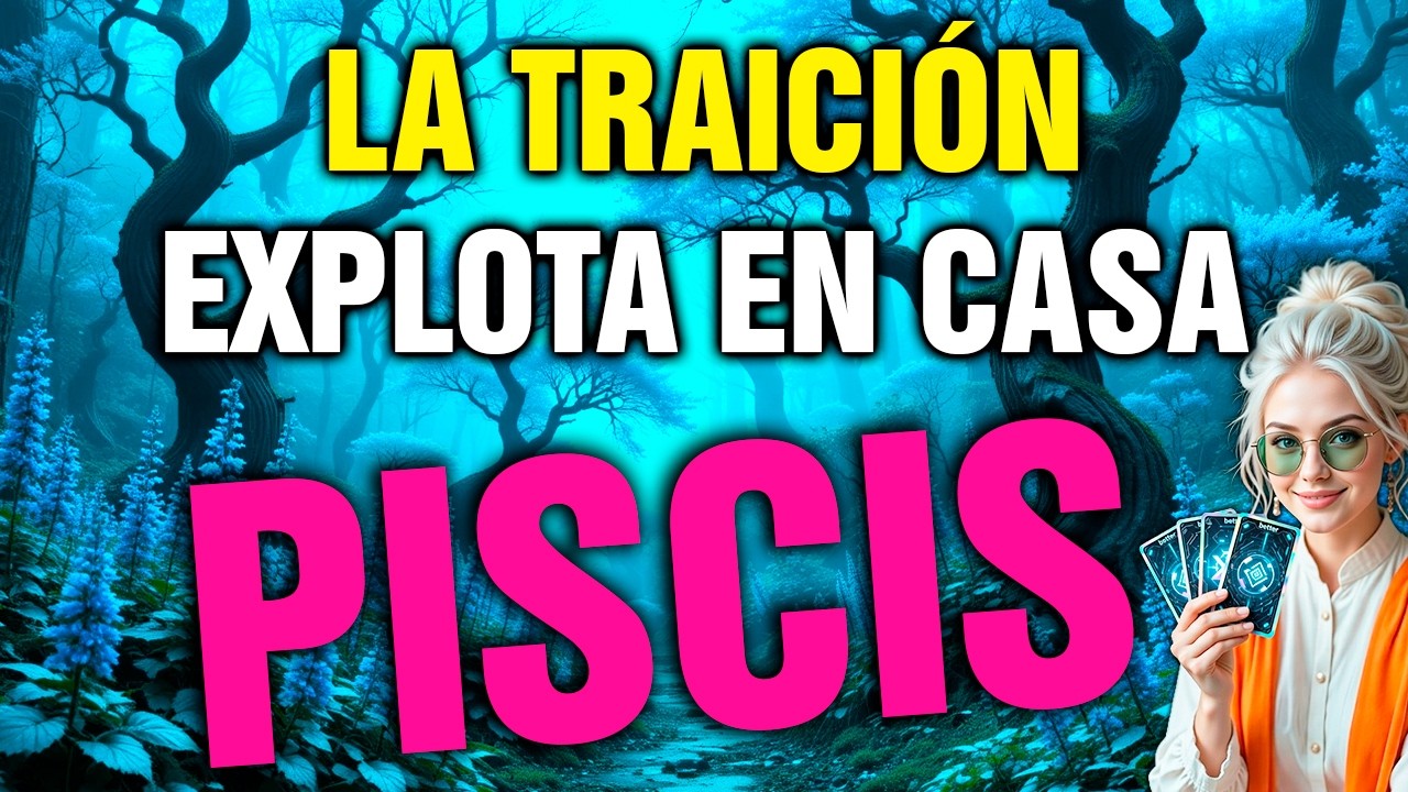 piscis 😨 descubres la TRAICIÓN en tu CASA… y CORTAS de RAÍZ sin MIRAR ATRÁS ✂️